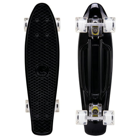 Cal 7 Complete Onyx Mini Cruiser | 22 Inch Micro Board | Vintage Skateboard For School And
