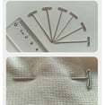 thumbnail image 4 of UPGRATOR 450Pcs Silver T-Pins for Stabilization Function in Jewelry Display Use, 4 of 6
