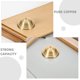 thumbnail image 3 of YSNOOWE 4Ud Bases Para Y Pantallas En Latón Dorado Con Estable Y, 3 of 8