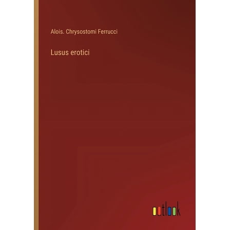 Lusus erotici, (Paperback)