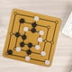 thumbnail image 2 of 1 Set Portable Home Chess Board Game Nine Mens Morris Board Game Family Game Tabletop Entertainment Game Board Desktop Chess Board Game Game, 2 of 4