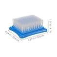 thumbnail image 2 of Raindrops Hand Carders For Wool Blue Plastic 1Pcs With Soft Bristles For Crafting Process, 2 of 8