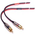 thumbnail image 1 of CESS-064-1f Adaptador de cables de altavoz a enchufes RCA de 2 canales (1 pie), 1 of 5