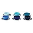 thumbnail image 4 of French Bull - Ensemble de mini bols 4" 6 pièces - Nuances de bleu, 4 of 9