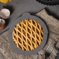 thumbnail image 4 of Webake - Protector de corteza para tartas, ajustable, para tartas de 11.5-9 pulgadas, prueba de pellizcos de silicona de grado alimenticio europeo, para hornear fiestas, tartas, paquete de Webake NA, 4 of 6