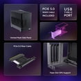 thumbnail image 2 of Estuche para PC Cooler Master NR200P V3 Mini-ITX con radiador de 280 mm, 2 of 9