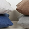 thumbnail image 4 of Linen-look Home Decorative Cushion Covers For Sofa, Bedroom, Car - Jxlgv, 4 of 5