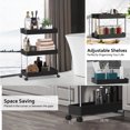 thumbnail image 3 of Wdftyju Carros de almacenamiento delgados Rueda de carro de 3 capas Vajilla de cocina Organizador de baño Wdftyju 5rm9yc4bq7su8kd3D02, 3 of 8