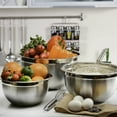 thumbnail image 6 of YBM Home Stainless Steel Mixing Bowl 13.37 inches Diameter - Silver, 8 Quart, 6 of 7