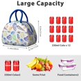 thumbnail image 4 of Insulated Lunch Bag Women, Reusable Summer Sea Shells Beach Shells Tote Lunch Box, Leakproof Cooler Lunch Bags for Work Office Travel Picnic, 4 of 4