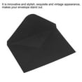 thumbnail image 4 of REGALWOVEN Mini Envelopes, Gift Cards Business Card Envelope for Greeting Wedding Black, 4 of 6