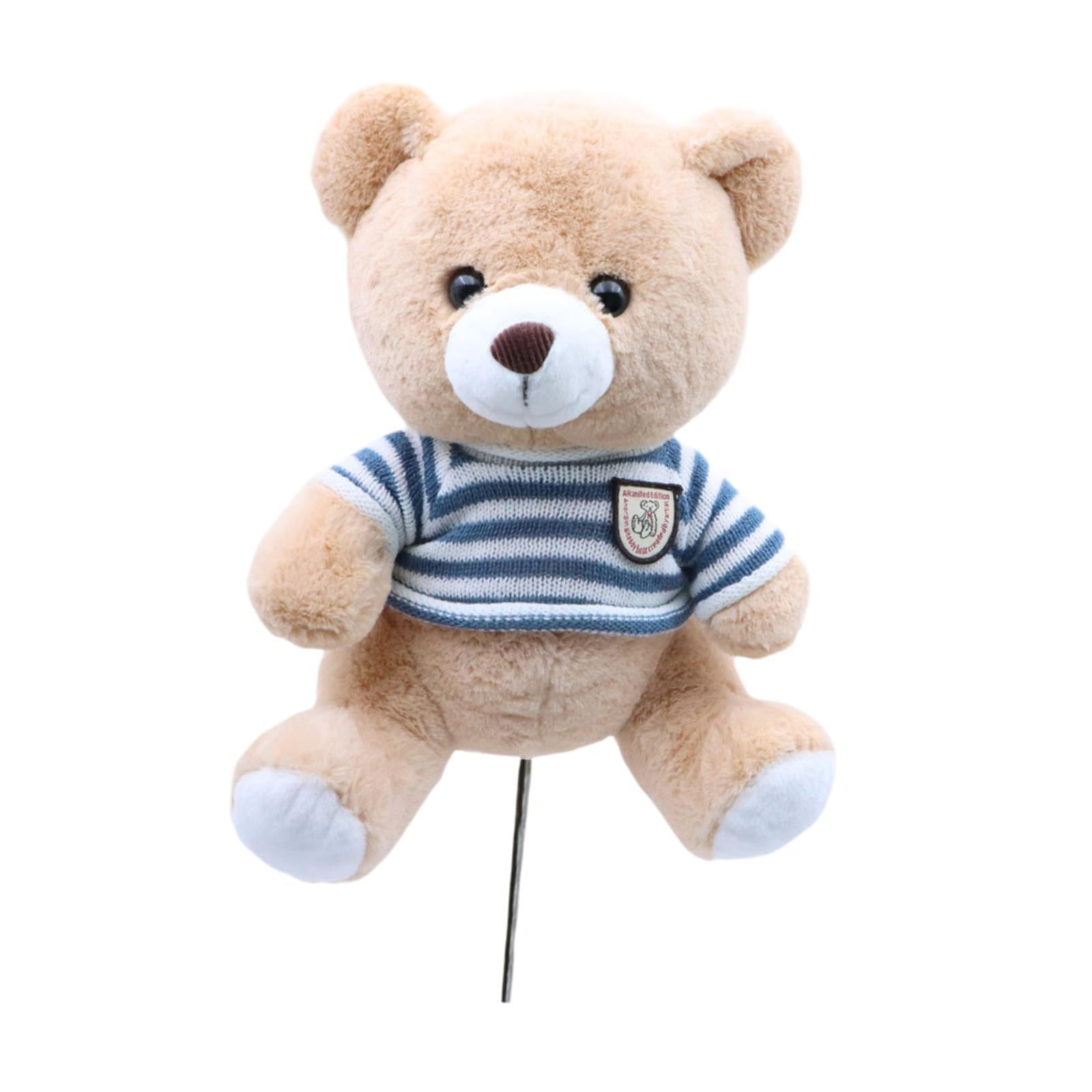 funtasica Bear Golf Wood Headcover, Golfer Gift, Stylish Protection for Your Club, for Women Plush Funny Club Head Cover,Golf Accessory Driver