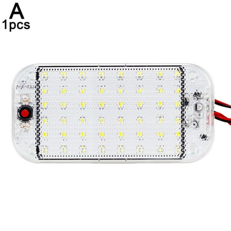 

1/2PC 12V 48LED Car Pickup Van Truck Vehicle Ceiling Interior Roof Dome Light . P3A2