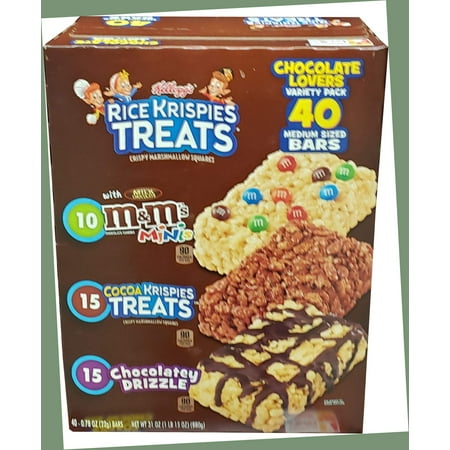 Kellogg,S Kellogg,S Rice Krispies Treats Variety Bars 40 X 0.78 Oz Net Wt 31.2 Oz
