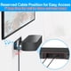 thumbnail image 5 of Soporte de pared para barra de sonido para Sonos Beam en negro, 5 of 6