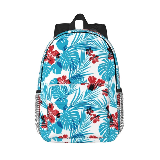 Disketp Hawaiian Style Mochila Escolar de 15 Pulgadas, Mochila Ligera para Estudiantes, Viajes y Trabajo, Cómoda y Resistente para el Uso Diario