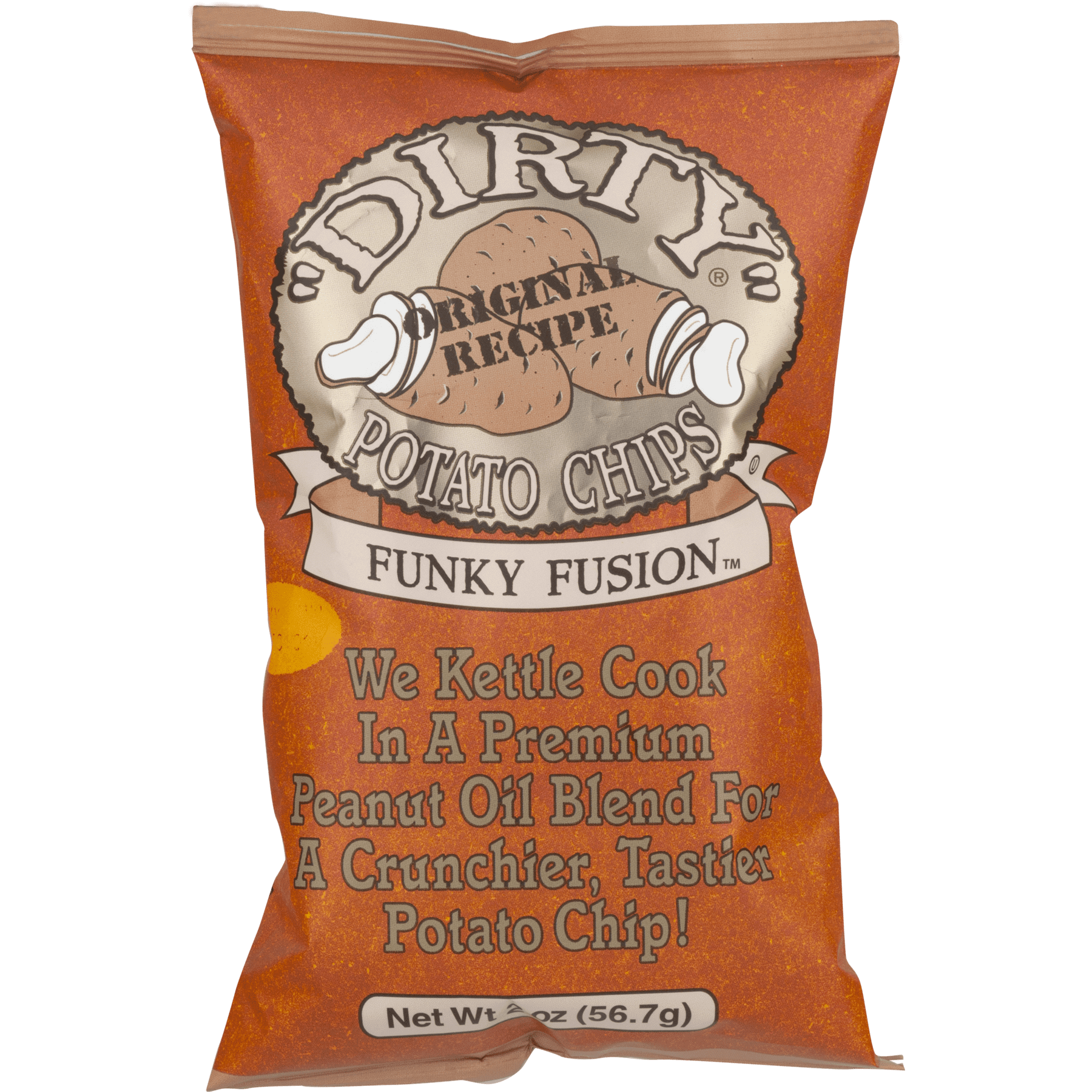 2 oz "Dirty" Funky Fusion Potato Chips