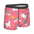 thumbnail image 3 of Junzan Yoga Unicorn Mens Underwear Boxer Briefs For Men’s - Large, 3 of 9