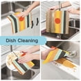 thumbnail image 2 of Yayeee 6 Pack Kitchen Dish Cloths for Washing Dishes Soft Absorbent Microfiber Towels, Stripes and Circle, 2 of 9