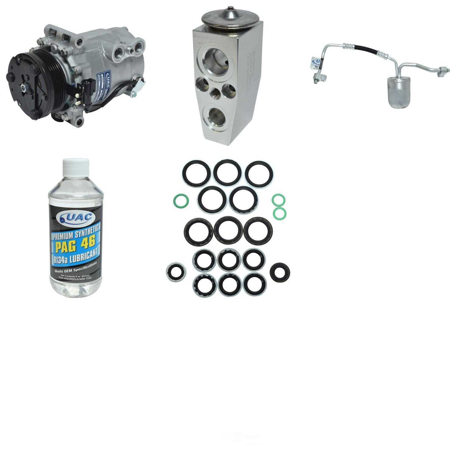 A/C Compressor and Component Kit -- Compressor Replacement Kit Fits select: 2005-2007 SATURN VUE