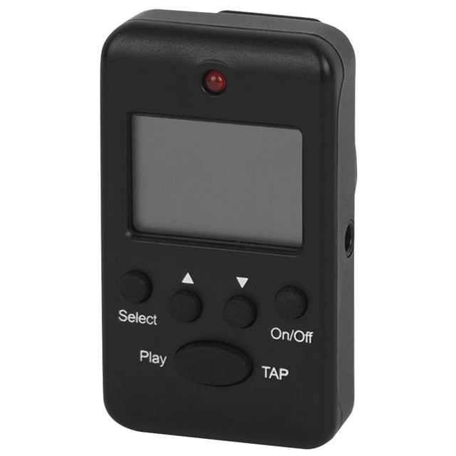 Metrónomo Guitarra Metrónomo Electrónico Piano Metrónomo Violín Metrónomo Mini Metrónomo Electrónico (Negro)
