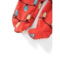 thumbnail image 4 of Family Matching Jumpsuit Pajamas, Fairy Light Printed Family Sleepwear, Christmas Front Zipper Nightwear, 4 of 10