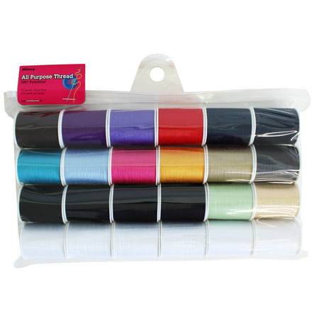 Allary All-Purpose Polyester Sewing Thread Set, 24