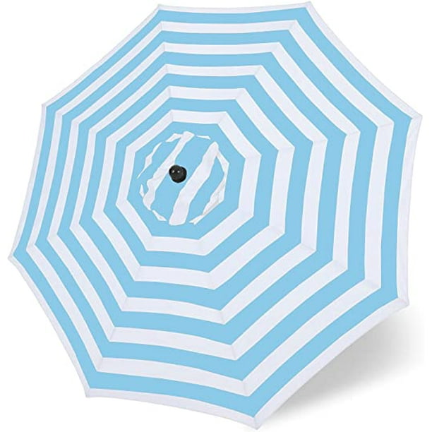 Bayside21 Patio Umbrella Replacement Canopy for 9ft 8 Ribs Sun