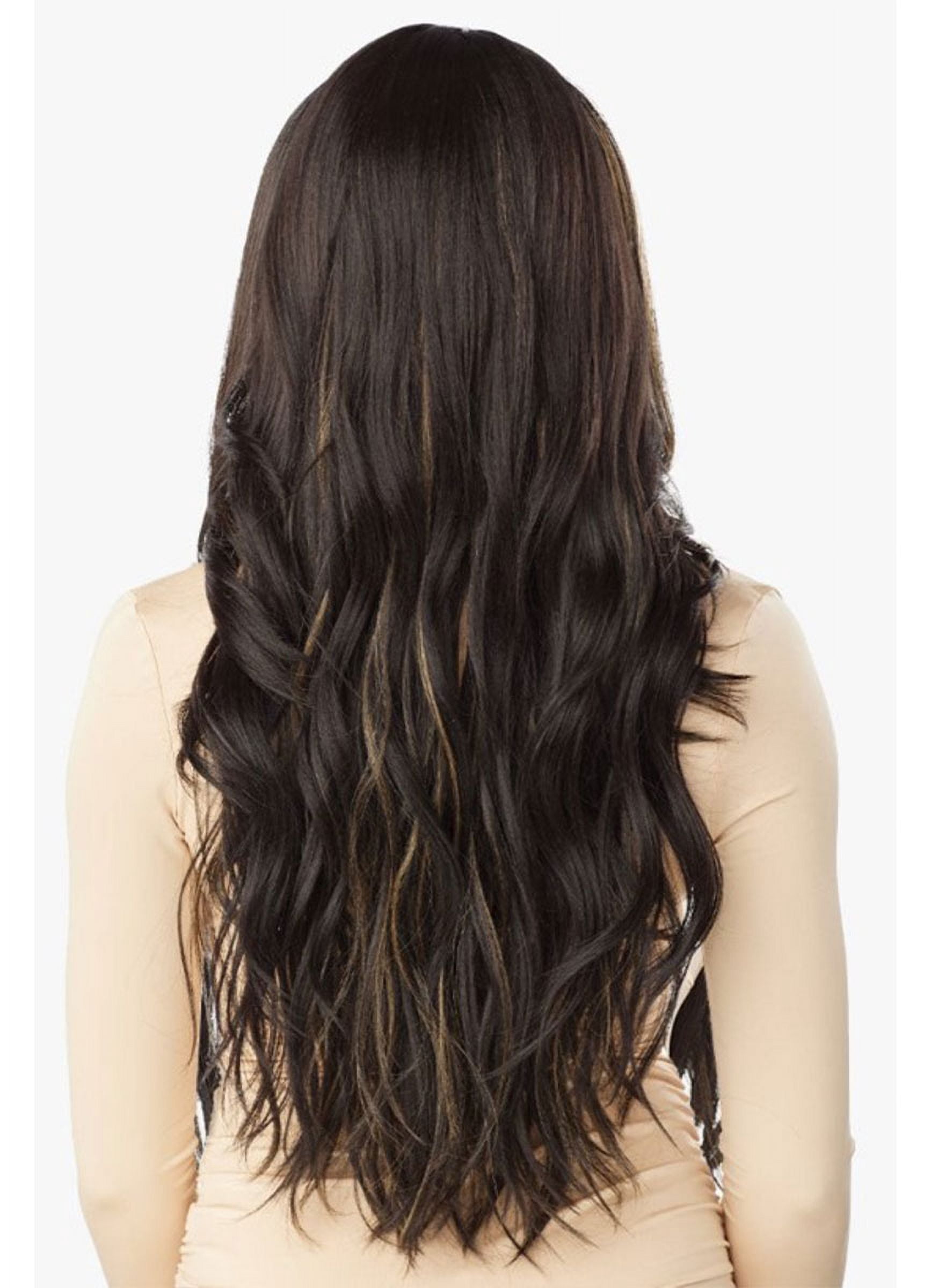 Sensationnel WHAT LACE 13x6 Wigs - Cloud 9 Synthetic Hair Hand Tied Natural Preplucked Hairline Illusion Lace Frontal Lacewig -Whatlace BRAELYN (BALAYAGEHAZELNUT), 18.3 ounces, 1.0 Count