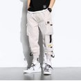 thumbnail image 1 of New Hong Kong Style Workwear Pants  Men‘s Solid Color Versatile Loose Trendy Large Size Leggings, 1 of 6