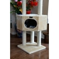 thumbnail image 5 of Armarkat 52-in Cat Tree & Condo Scratching Post Tower, Beige, 5 of 8