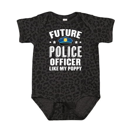 

Inktastic Future Police Officer Like My Poppy Gift Baby Boy or Baby Girl Bodysuit