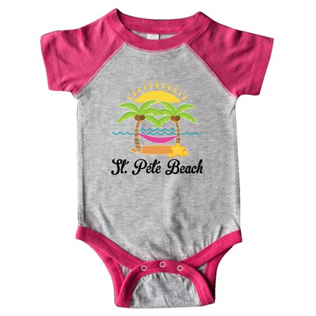 

Inktastic St. Pete Beach Florida Vacation Gift Baby Girl Bodysuit