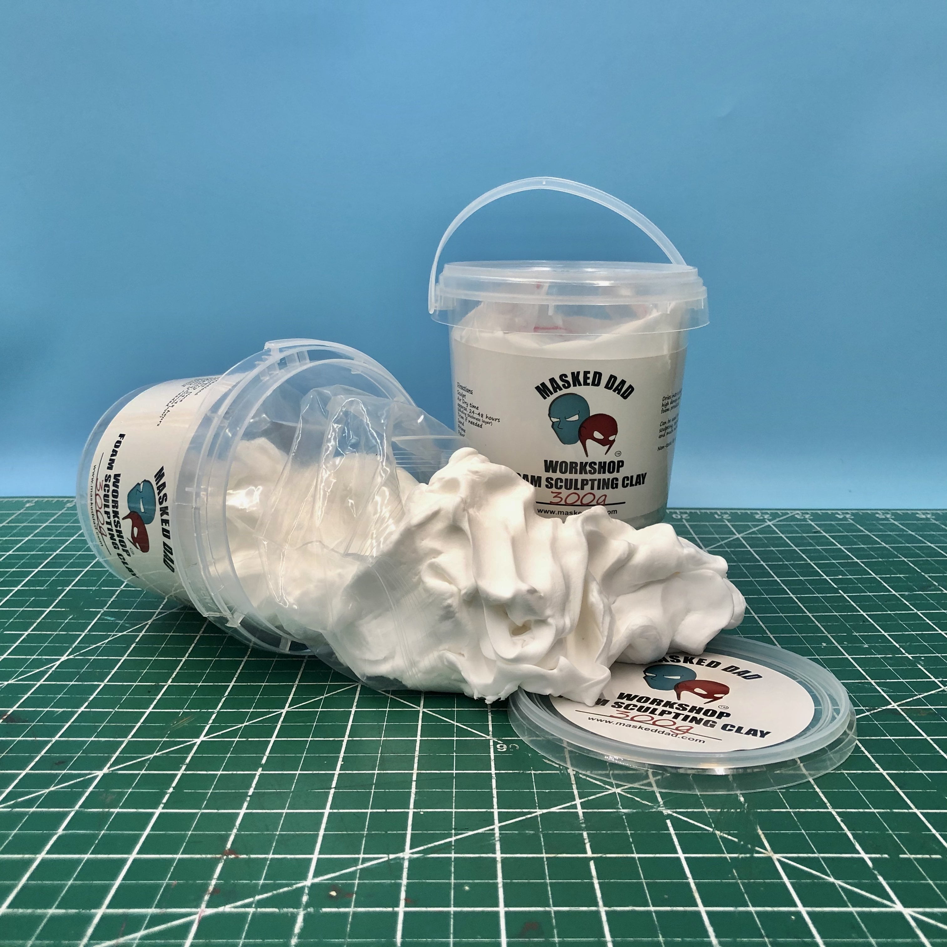 Air Dry Foam Clay 300g from Masked Dad Workshop 