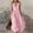 Pink, variant on ClodeEU Women's Summer Sleeveless Collared Button Down Maxi Dress, Loose Fit Casual Dress Beige,Women's Plus L