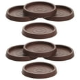 thumbnail image 2 of 8 pcs Furniture Coasters Cups Chair Leg Floor Protector Round Coasters Cups Rubber Coasters Cups, 2 of 8