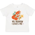 thumbnail image 3 of Inktastic Mamaw Loves Me Gift Fox Boys or Girls Toddler T-Shirt, 3 of 5
