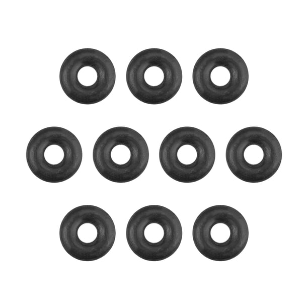 Juntas tóricas de goma nitrílica 2.2mm x 7mm x 2.4mm, juntas redondas, 10 piezas