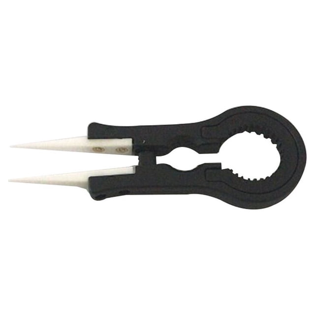 Bamboohart 1Pcs Ceramic Tweezers for Heat Conduction and Precision Adjustments