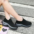 thumbnail image 4 of Linenghs Women's Air Cushion Fashion Sneaker Breathable Comfortable Light Walking Shoes, 4 of 5