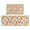 Pioneer Flower Floral-3, variant on Pioneer Flower Floral Print Pattern Kitchen Rugs Sets Of 2, Anti Fatigue Non Slip Washable Floor Mats for Kitchen Sink Laundry, 17X30 Inch   17X47 Inch