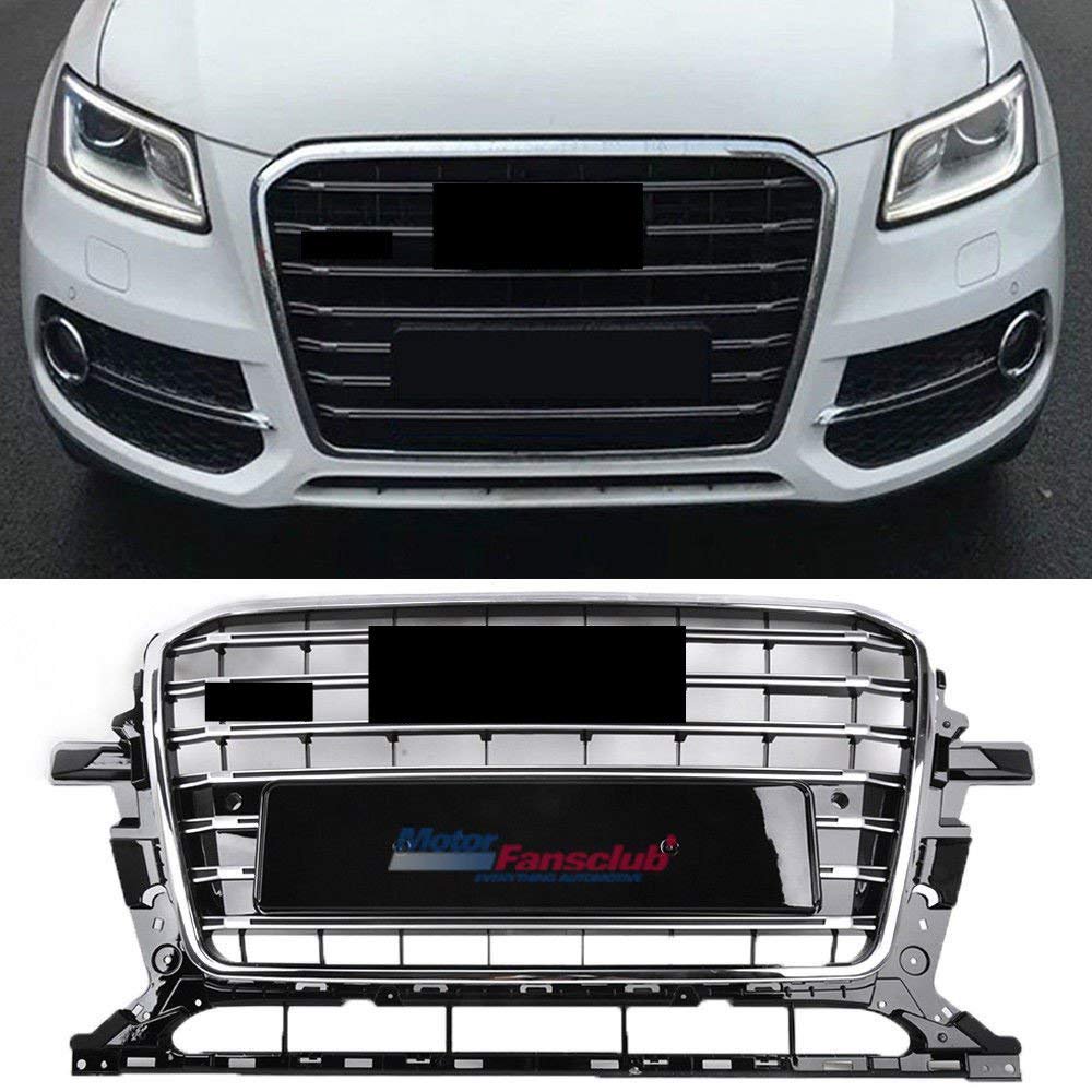 Chrome Front Upper Grille SQ5 Style Grill for Audi Q5 20132017