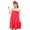 Red, variant on Joernso 2Pcs Women Absorbent Shower Skirt Bathrobe Hair Cap Bath Towel Dressing Gown