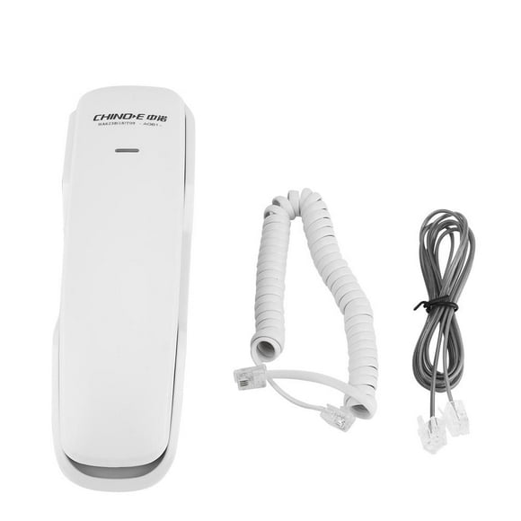 Herwey Noise Cancelling Wall Telephone Last Number Redial Anti-interference Wall Mounted Telephone,Landline Wall Phones, Hanging Telephone