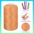 thumbnail image 4 of Uxcell Nylon String Cord 2.5mm x 218 Yards Rope Braided Thread Beading Cord for Jewelry Making Supplies Pure Orange, 4 of 4