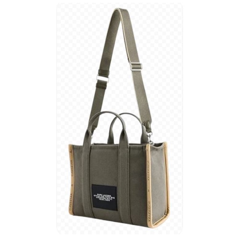 Marc Jacobs Women's The Woven Medium Tote Bag (Cement Multi