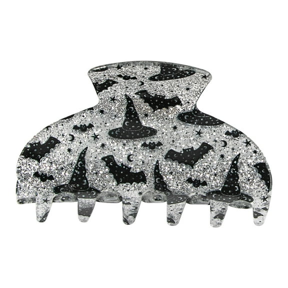 Bdday Halloween Hair Clips for Women Girls Cute Bat Spider Web Hair Claw Clips Strong Hold Non Slip Pumpkin Ghost Hair Clip Hair Grips Halloween Gifts Hair Accessories