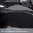 thumbnail image 4 of Front seat cover, bucket integrated front seat protector (gray), 4 of 4