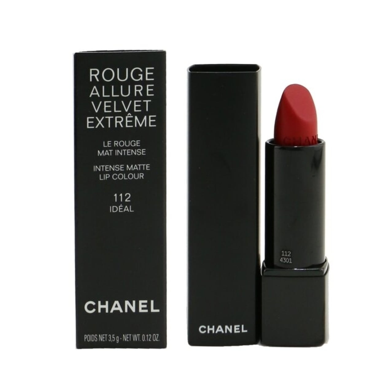 Chanel Rouge Allure Velvet Intense Long-Wear Lip Colour, Rouge Troublant 60 - 0.12 oz tube