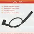 thumbnail image 5 of Car Spark Plug Coil Wires 7mm Fit for BMW 3 Series E30 E36 1.6i 1.8i No.12121727686- Pack of 5, 5 of 6